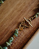 złote naszyjniki Choker Blue Grass, apatyt 5