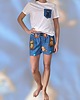 piżamy damskie Spodenki unisex do spania bokserki w koty 3