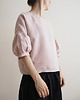 bluzki - inne Bluzka "COSMOS" old rose, 100% len, M 1
