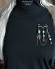 broszki Dla kochającej KOTY :) broszka niezwykła uroczy prezent handmade 3