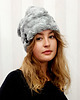 czapki damskie CZAPKA CHAPOOSIE Silver FrozenFlowers 1