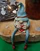 dekoracje świąteczne Ceramiczny Skrzat świąteczny 8