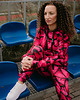 spodnie dresowe damskie DR.CROW Spodnie Fullprint Motyle 1