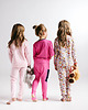bielizna i piżamy dla dziewczynki Zdrowa piżama dla dziewczynki Flamingo  z bawełny organicznej. 3