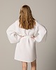 szlafroki damskie Kimono lniane Bride białe 4