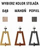 lampy stołowe Drewniana lampka nocna z abażurem CLIO ECO w stylu skandynawskim 7