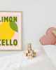 plakaty Limoncello poster, plakat cytryny,  dekoracja ścienna kuchni 2