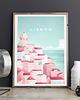 plakaty Lizbona - vintage plakat 6