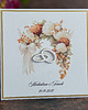 zaproszenia i kartki na ślub Personalizowana kartka ślubna z kopertą WEDDING CHARM ALLURE, WA32b 1
