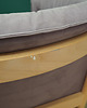 sofy i szezlongi Sofa welurowa wrzosowa, duński design, lata 70 3