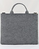 torby XXL Duża Szara Torebka - Laptopówka Minimalizm 8