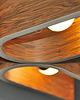 lampy wiszące Lampa fornirowana z naturalnym wyrazem drewna 2