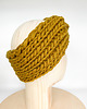 opaski do włosów Oliwkowa opaska turban z wełny peruwiańskiej 3