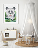 obrazy i plakaty do pokoju dziecięcego Panda   - plakat dla dzieci 2