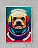 plakaty Plakat Pies Astronauta 2