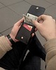 portfele męskie Hidden Billfold - Czerń 3