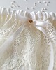 dodatki ślubne Podwiązka ślubna koronkowa Eliza Ivory 1