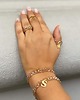 bransoletki złote Bransoletka z pierścionkiem Shining Crystal 4