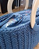 torebki do ręki Dostępna od ręki ręcznie robiona torebka w kolorze jeansowym 3