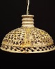 lampy wiszące Żyrandol ceramiczny, vintage styl, lata 60 1