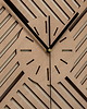 zegary ZEGAR GEOMETRYCZNY, LAMELE, NOWOCZESNA DEKORACJA ,WIĄZ M ( 50 x 50 cm ) 1