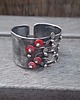 bransoletki wire wrapping Małe maki - bransoletka regulowana 3