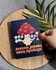 grafiki i ilustracje Zabawny plakat z przekleństwem "Jestem j*baną oazą spokoju" 2