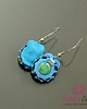 kolczyki soutache Kolorowe kolczyki sutasz - Lilly2 4