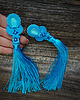 kolczyki soutache Turkus- kolczyki sutasz z chwostami 3
