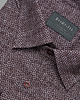 koszule męskie Koszula męska 00294 dł. rękaw brązowa classic fit 188/194 44 2