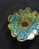 patery i talerze Ceramiczna patera  Złocisty Kwiat 2