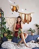 makramy Duża makrama, dekoracja karmelowa na ścianę w stylu boho 4