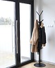 wieszaki Wieszak Metalowy Stojący Na Ubrania 180cm czarny LOFT 6