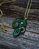 wisiory Isobelle- mały wisiorek  soutache 2