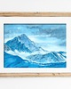 obrazy Tatry, Krywań  - akwarela A3 3