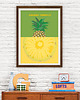 plakaty Ananas - plakat fine art, giclee 2