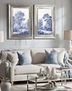 plakaty DWA PLAKATY toile de jouy, scenki rodzajowe 4