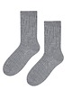 skarpetki damskie Damskie szare skarpety merino wool 1