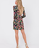 sukienki mini damskie Sukienka z przeszyciami i nadrukiem-model 2(M-756) 1