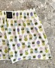 piżamy damskie Piżama Unisex bawełniana w wakacyjny wzór ananasy 5