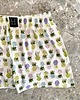 piżamy damskie Piżama Unisex bawełniana w wakacyjny wzór ananasy 7