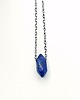 biżuteria męska Łańcuszek z grotem lapis lazuli 3