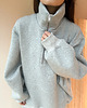 bluza bez kaptura damska Bluza Patchouli zamek light grey Poprzedni Następny 3