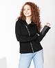 bluza z kapturem damska Bluza damska, asymetryczna bluza bawełniana,duży kaptur 3