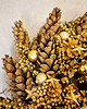wianki bożonarodzeniowe Wianek z szyszkami 2