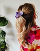 spinki i klamry do włosów Scrunchie spinka klamra jedwabna słodka lawenda 5