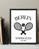 grafiki i ilustracje Plakat tenis, sport poster, retro plakat 6