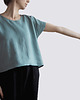 t-shirt damskie lniany t-shirt "Momo" 2