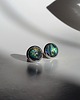 kolczyki z kamieniami Zam. Spec. kolczyki z muszlą abalone (paua) 5