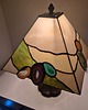 lampy stołowe Lampa witrażowa z dużymi minerałami 4